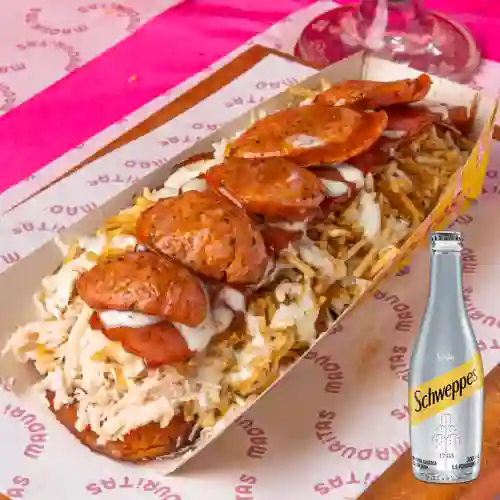 Combo la coqueta + schweppes soda 300ml