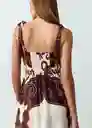 Vestido Gigi Mujer Crudo Novia Claro Talla M 572G361 Naf Naf