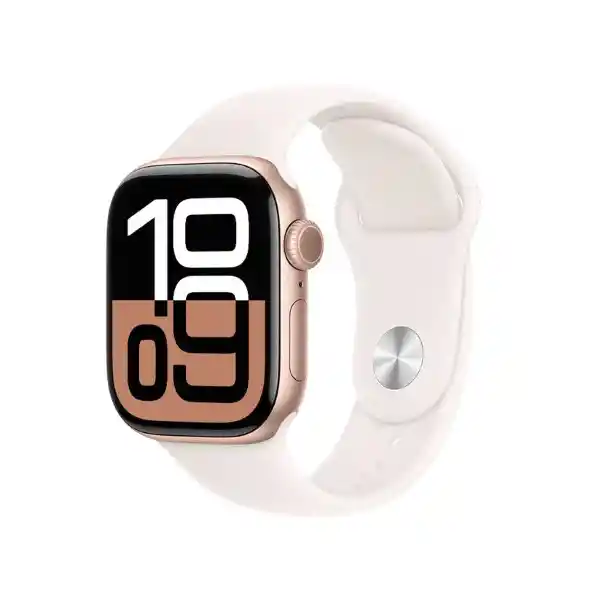 Apple Watch Series 10 Gps Rose Gold Aluminium Band M/L 42 mm