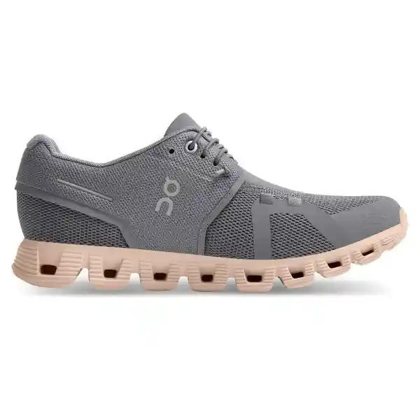 On Tenis Cloud 5 Mujer Gris Talla 8.5 Ref: 59.98883