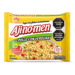 Ajinomen Sopa Instantánea Sabor a Pollo con Verduras