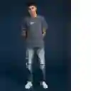 Camiseta Gris Talla: Large American Eagle