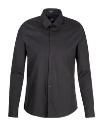 Camisa M/l Premium Negro Talla Xl Hombre Chevignon