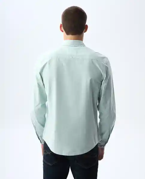 Camisa Hombre Azul Talla M 811G504_AZU134405 Americanino