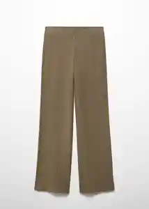 Pantalón Matilda Khaki Talla XS Mujer Mango