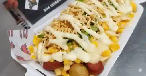 Salchipapa Tradicional