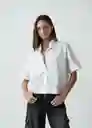 Camisa Samba Mujer Crudo Puro Claro T XS-S 412G370 Naf Naf