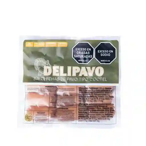 Salchicha de Pavo Tipo Coctel Delipavo