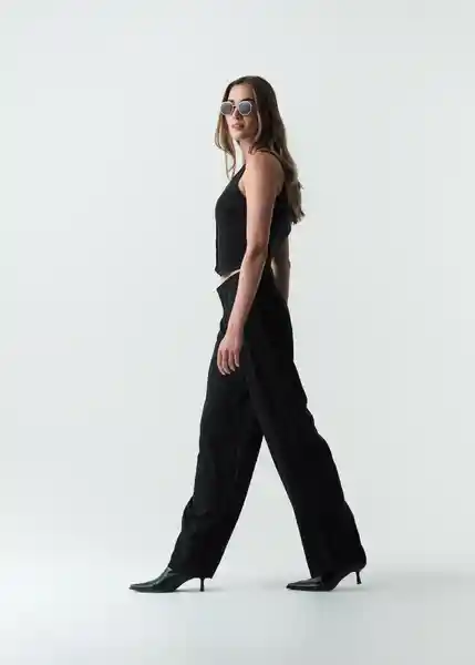 Enterizo Kala Mujer Negro Puro Ultraoscuro Talla L 563G331 Naf Naf