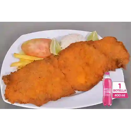 Combo Chuleta de Cerdo + Postobón Manzana 400 ml