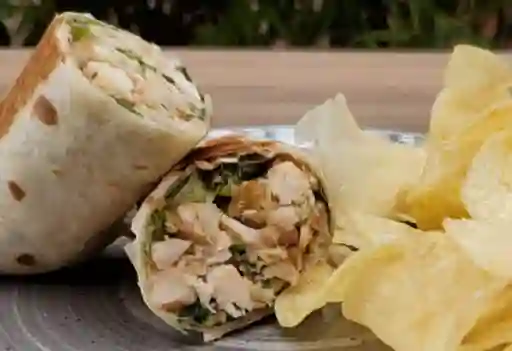 Wrap Ensalada Caesar con Pollo