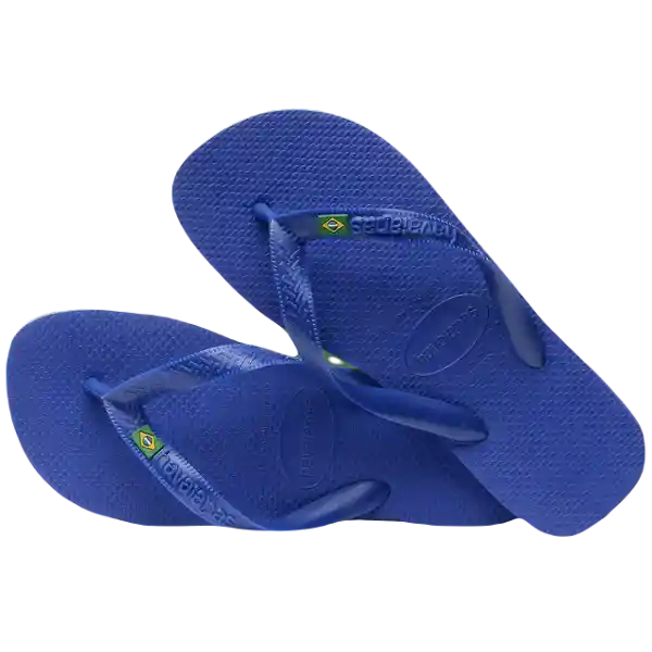 Sandalias Brasil Azul Naval Talla 46 4000032 Havaianas