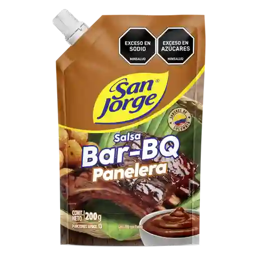 Salsa BBQ Panela San Jorge Doypack x 200gr