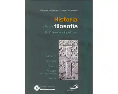 Historia de la Filosofía Tomo 2 Patrística y Escolástica