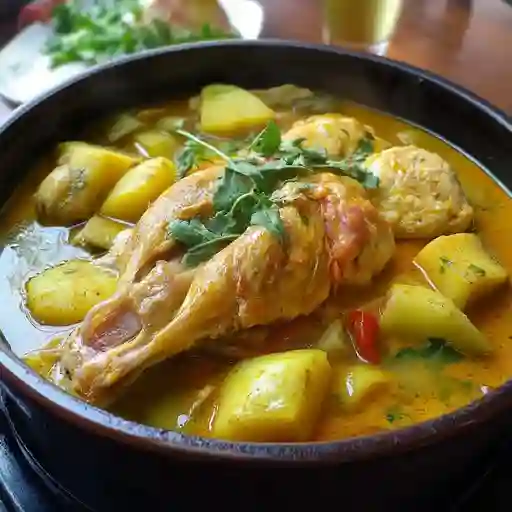 Sancocho de gallina