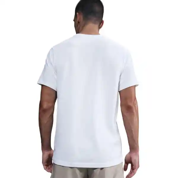 Nike Camiseta M Df Tee Brand Read Manga Corta Hombre Blanco XL