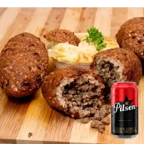 Combo Kibbe X3 + Pilsen 330 ml