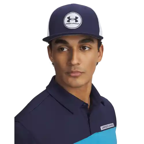 Under Armour Gorra Rive Pm Str Para Golf de Hombre Azul T S/M