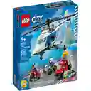 Lego Ct Policía: Persecución En Helicóptero