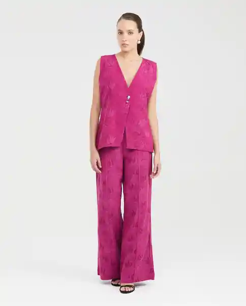 Chaleco Long Sartorial Vest Morado Zarza Oscuro M Chevignon