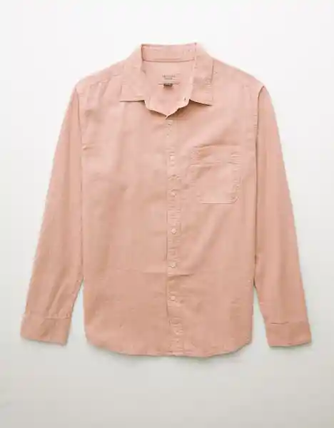 Camisa Hombre Rosa Talla: MEDIUM 2831639 American Eagle