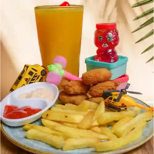 Menú Infantil Nuggets