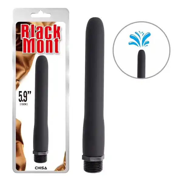 Enema Anal Bum Douche Buddy Black 5.9