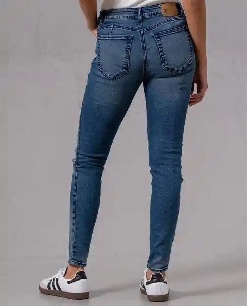 Jean Magic Up Mujer Azul Aurelia Medio Talla 10 89940 Rifle