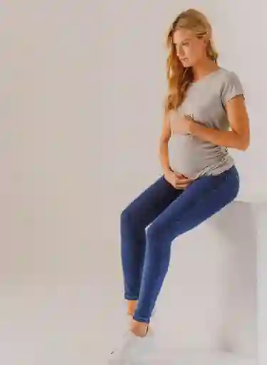 Jean Maternidad Mujer Azul Oscuro Talla 8 Arkitect