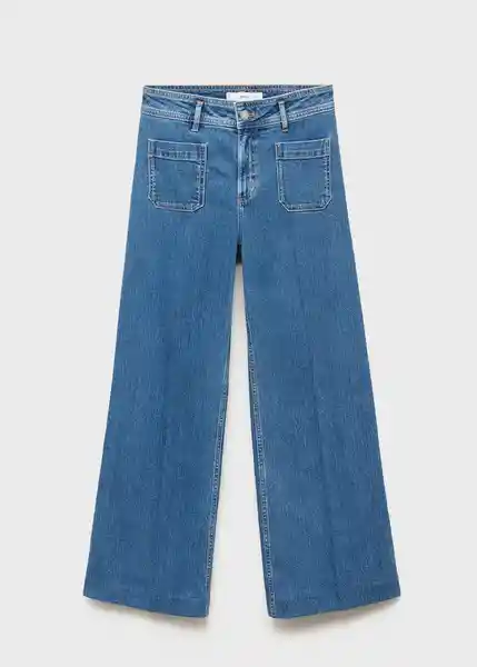 Jean Jessie Tejano Medio Talla 32 Mujer Mango