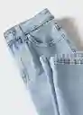 Jean Culotte Tejano Claro Talla 13 Niñas Mango