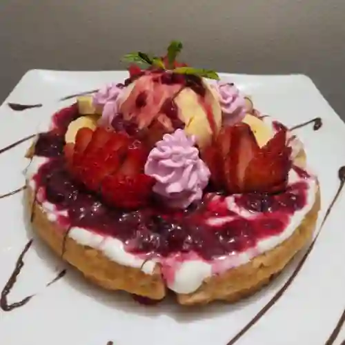 Waffle Frutos Rojos