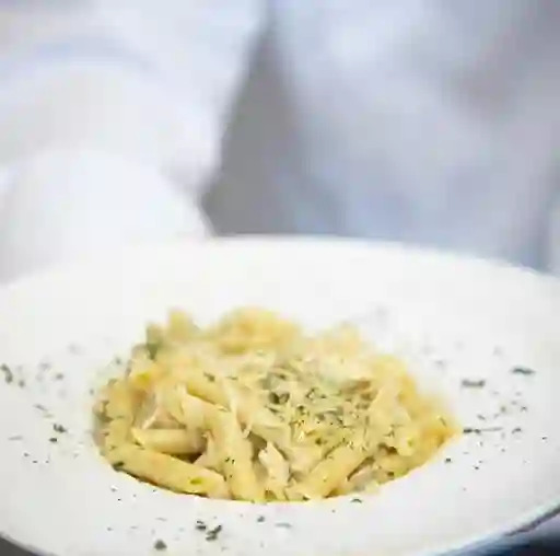 Pasta con Salsa Alfredo