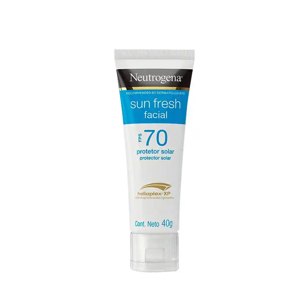 Protector Solar NEUTROGENA Sunfresh Facial FPS 70 x 40 ml