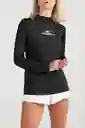 ONeill Camisa Manga Larga Classic Fit Femme Negro Talla XS