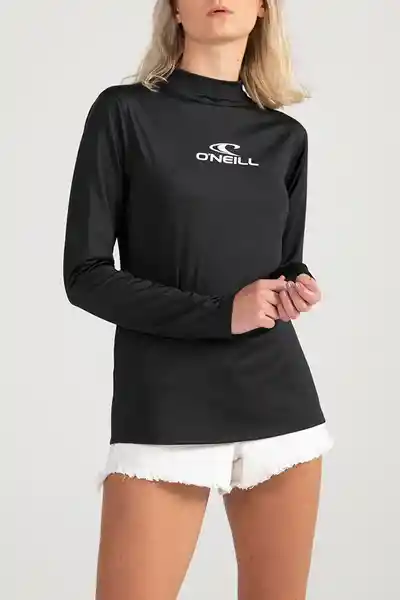 ONeill Camisa Manga Larga Classic Fit Femme Negro Talla XS