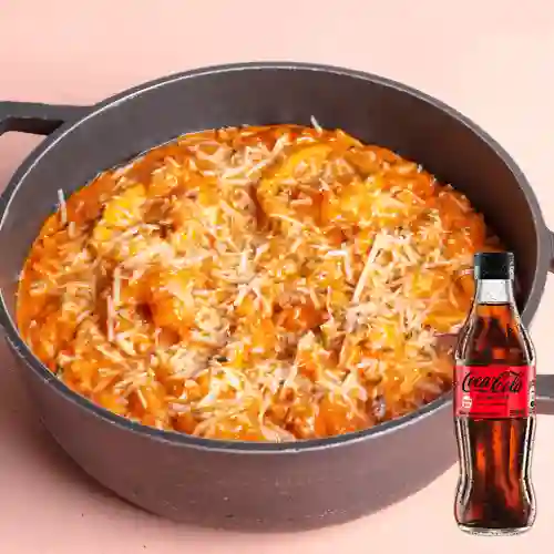 Combo Arroz con Mariscos + Coca Cola Sin Azúcar 300ML