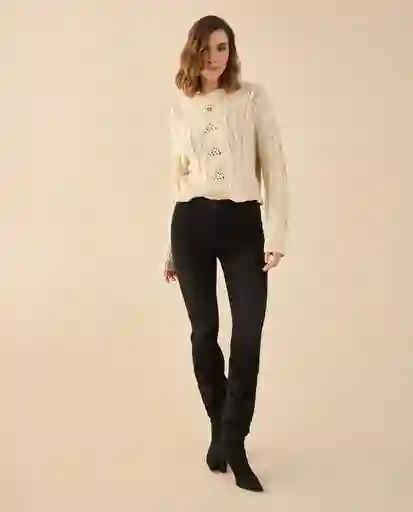 Jean Negro Puro Ultraoscuro Talla 12 671G014 Esprit