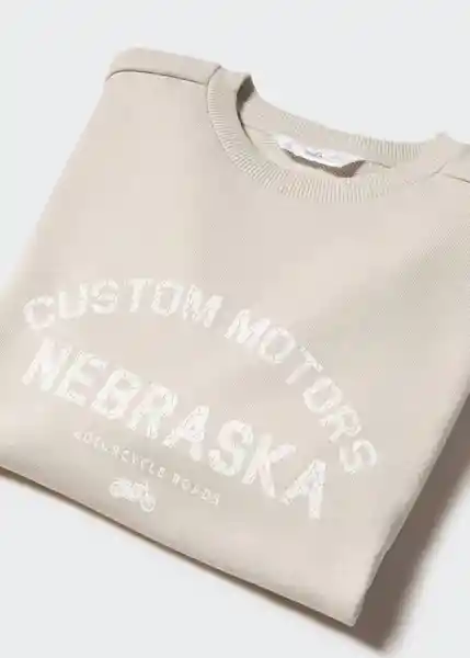 Sudadera Nebraska Arena Talla 14 Niños Mango