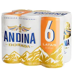 Andina Cerveza Dorada 269 mL