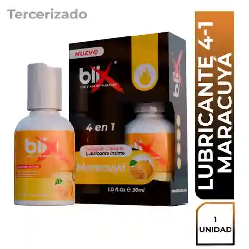 Blix Lubricante Sensación Caliente Maracuyá