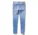Jean Slim Straight Azul Talla 34 X 30 Hombre American Eagle