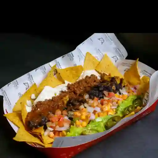 Nachos large de chili con carne