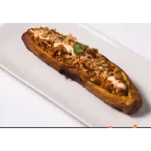 Canoa de Platano con Carne