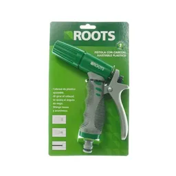 Roots Pistola Cabezal Ajustable Plástico