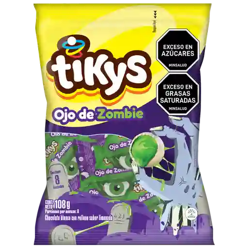 Tikys Chocolate Ojo de Zombie 108 g