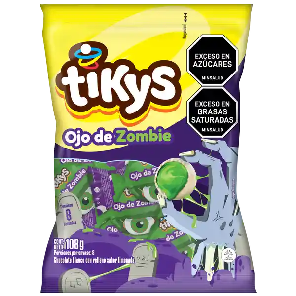 Tikys Chocolate Ojo de Zombie 108 g