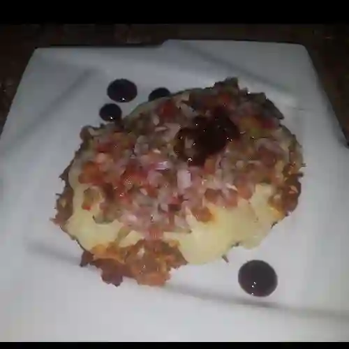 Patacón con Costilla