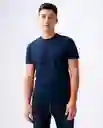 Camiseta Azul Talla Xs Hombre Americanino 840c000
