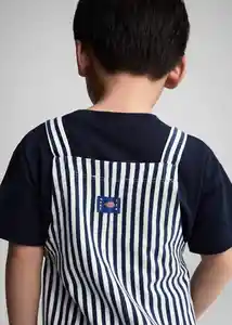 Enterizo Mono Biarritz Navy Talla 69 Niños Mango